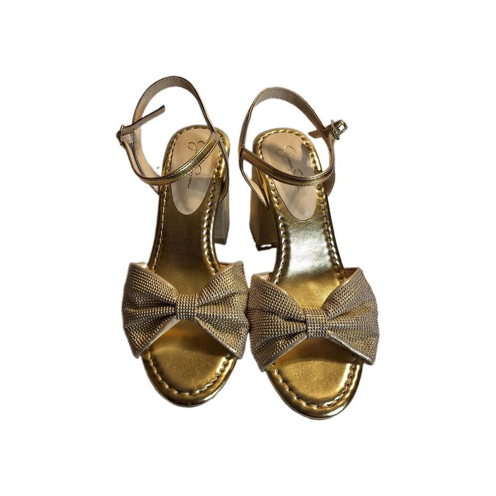 Jessica Simpson Rhinestone Bow Women's Pumps Shoes. Size 9.5